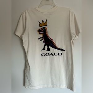 Authentic Coach x Jean - Michael Basquiat tee size am